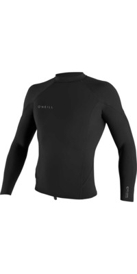 2024 O'neill Mens Reactor Ii 1.5mm Neoprene Long Sleeve Top 5080 - Schwarz